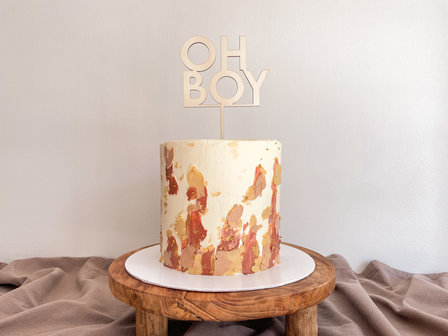 Caketopper &#039;Oh Boy&#039; modern