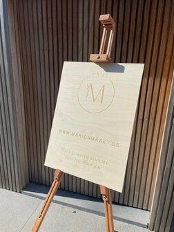 Groot houten bord &ndash; op maat
