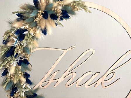 Houten flowerhoop 