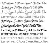 Schrijfset bamboe