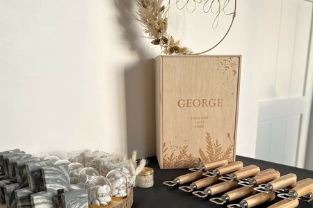 Herinneringsdoos schuifdeksel ontwerp op maat