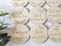 Mijlpaalkaarten baby maanden 