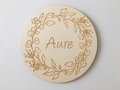 Naambord rond gepersonaliseerd