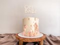 Caketopper 'Oh Baby' modern