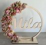 Houten flowerhoop 