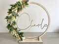 Houten flowerhoop 