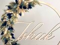 Houten flowerhoop 