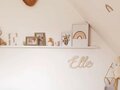 Houten naam gepersonaliseerd